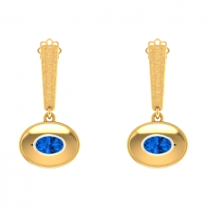 Gold Earrings Images